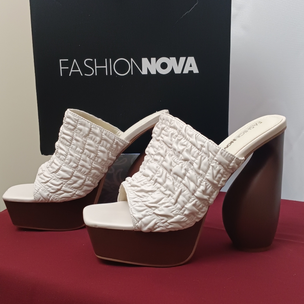 Fashion Nova platform heels